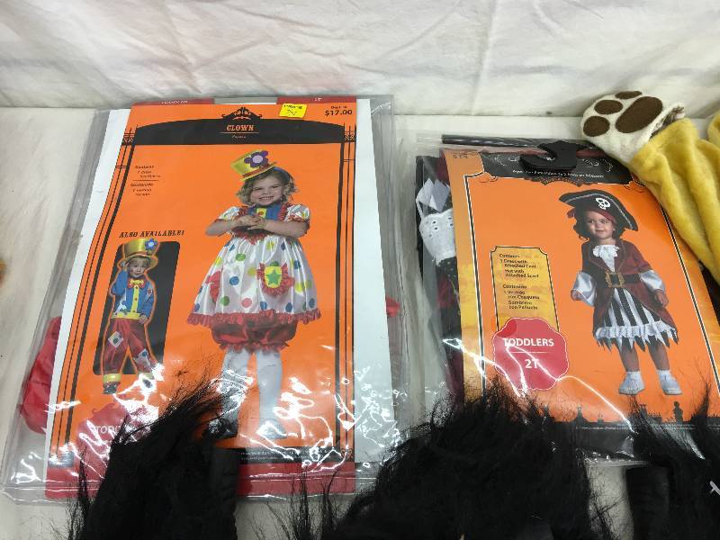 lot 75 image: halloween costumes