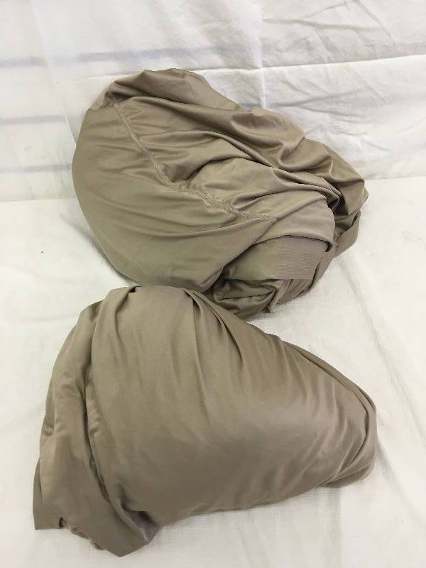 lot 172 image: brown sheex king sheets