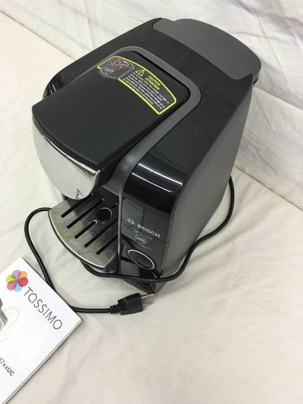 lot 177 image: Bosch Tassimo T47 Beverage System and Coffee Brewer retail $189