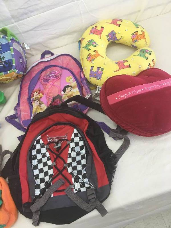 lot 222 image: toys,bags,castle