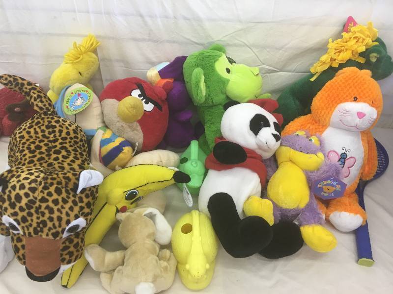 lot 227 image: stuffed animals