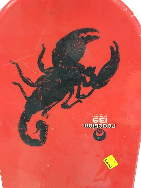 lot 327 image: reaction 139 snow board