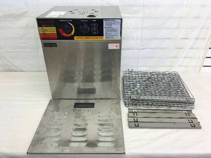 lot 64 image: Guide Gear High-capacity Stainless Steel Dehydrator retail $219