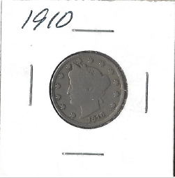 1910 Liberty Head Nickel