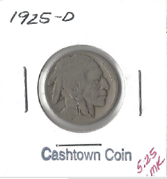 1925-D Buffalo Nickel