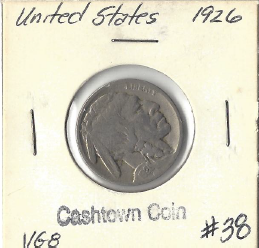 1926 Buffalo Nickel