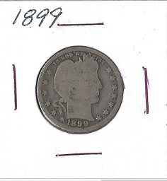 1899 Barber Quarter