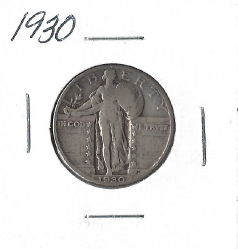 1930 Standing Liberty Quarter