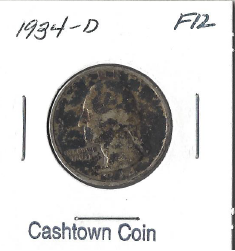 1934-D Washington Quarter