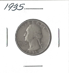 1935 Washington Quarter