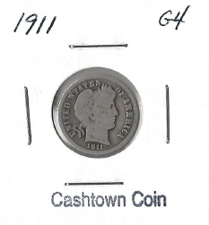 1911 Barber Dime