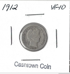 1912 Barber Dime