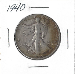 1940 Walking Liberty Half Dollar