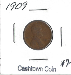 1909 Lincoln Wheat Cent
