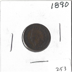 1890 Indian Head Cent
