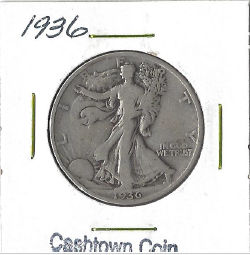 1936 Walking Liberty Half Dollar