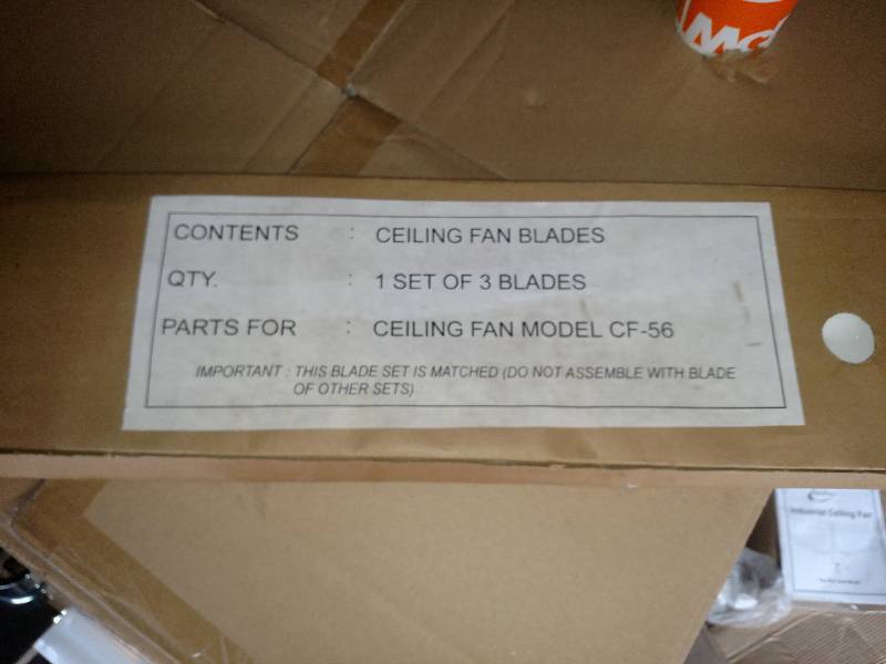 Commercial ceiling fan NEW IN BOX