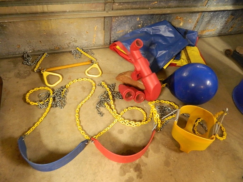 lot 29 image: Assorted Rainbow Swings and More