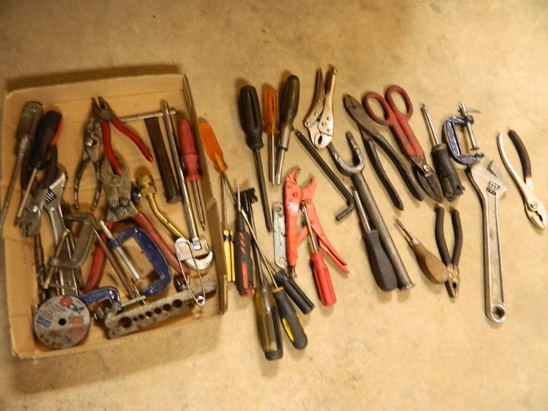 lot 78 image: Hand Tools, Clamps, Etc