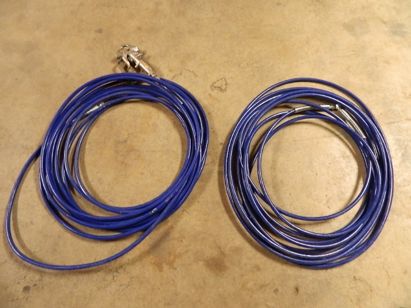 lot 82 image: Graco Paint Gun with 2 Hoses