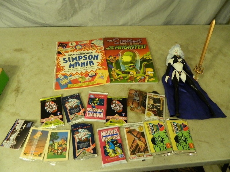 lot 112 image: Comic Book Items and Collector Cards