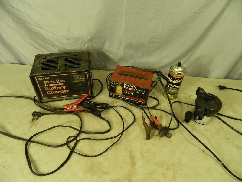 lot 117 image: Battery Chargers and More