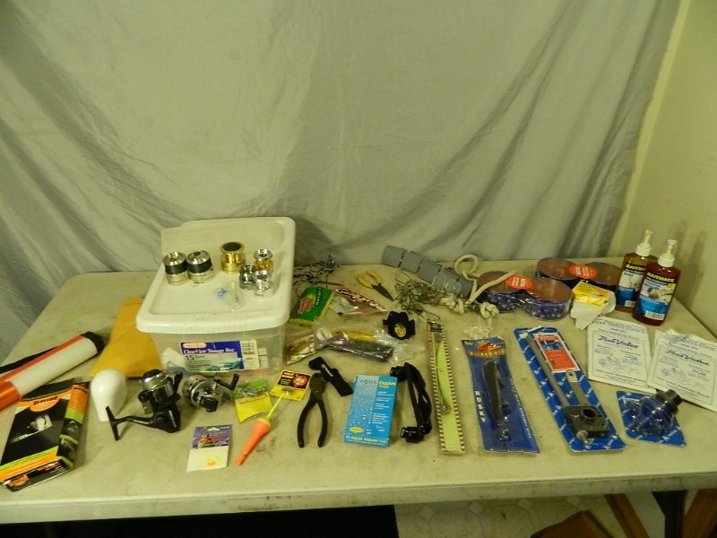 lot 124 image: Fishing Items and More