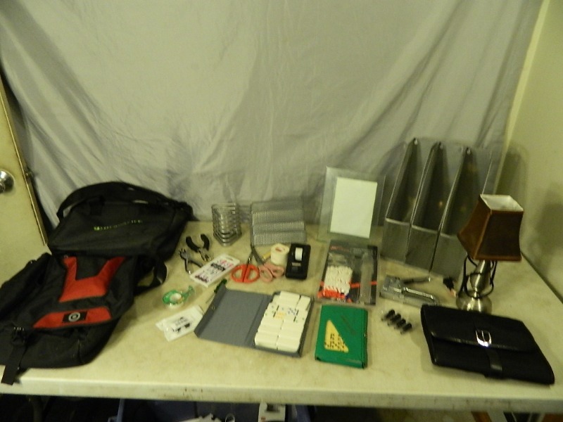 lot 136 image: Dominos, Office, Household, Etc