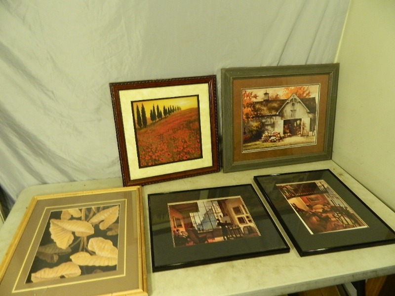 lot 173 image: Framed Pictures