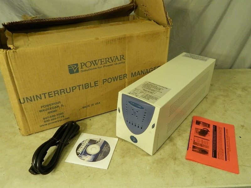 lot 211 image: Powervar Battery Backup