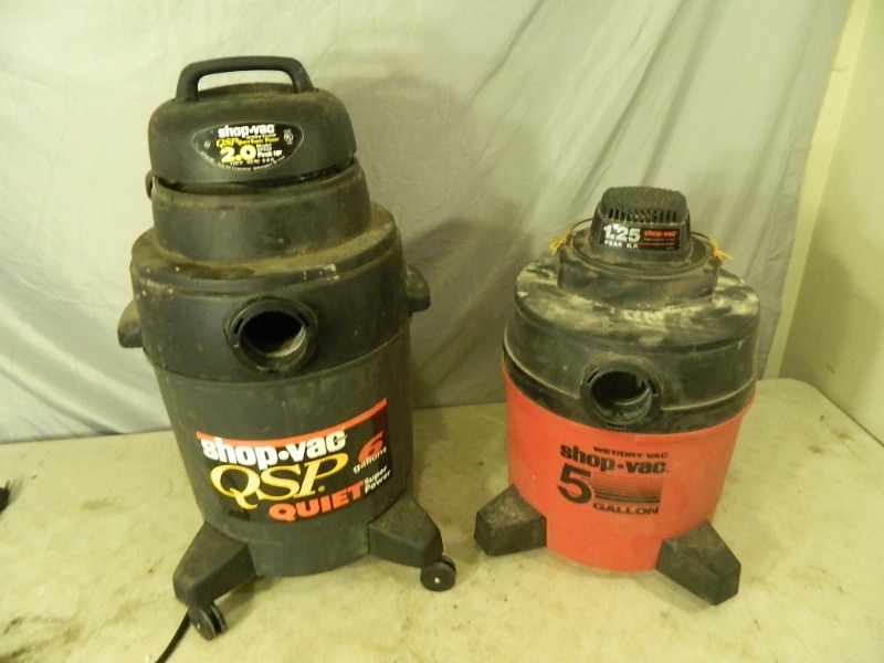 lot 225 image: 2 Shop Vacs