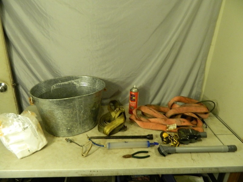 lot 234 image: Nylon Lifting Sling, Tow Strap, and More