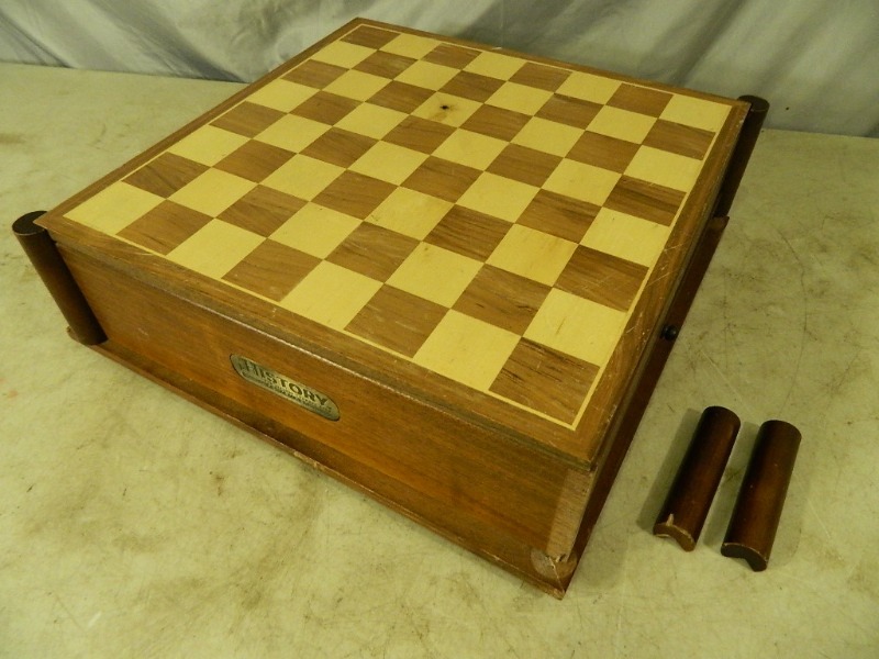 lot 237 image: Cool History Gameboard  Chess