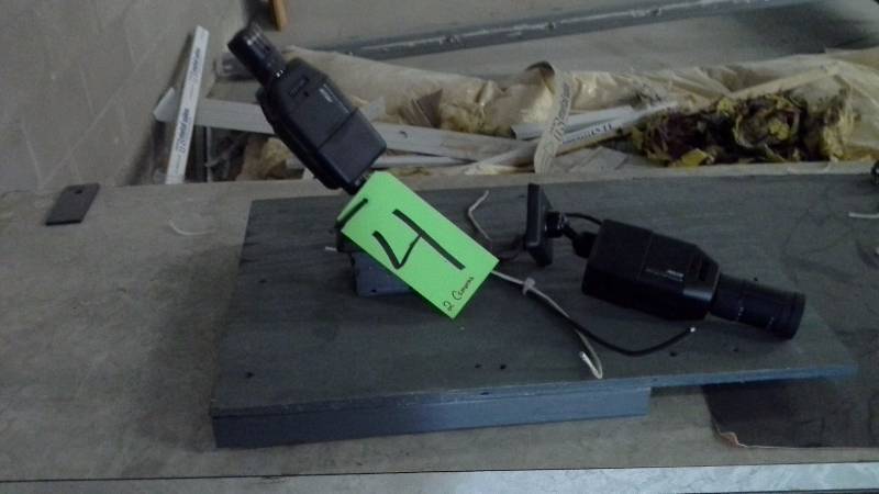 Pair of Pelco Security Cameras