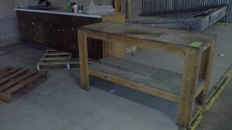 2 Benches, 1 Cabinet
