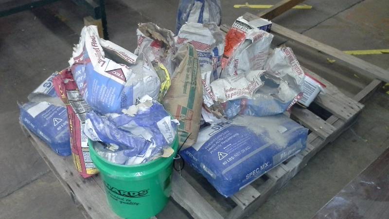 Misc. Lot of CementBuilding Materials