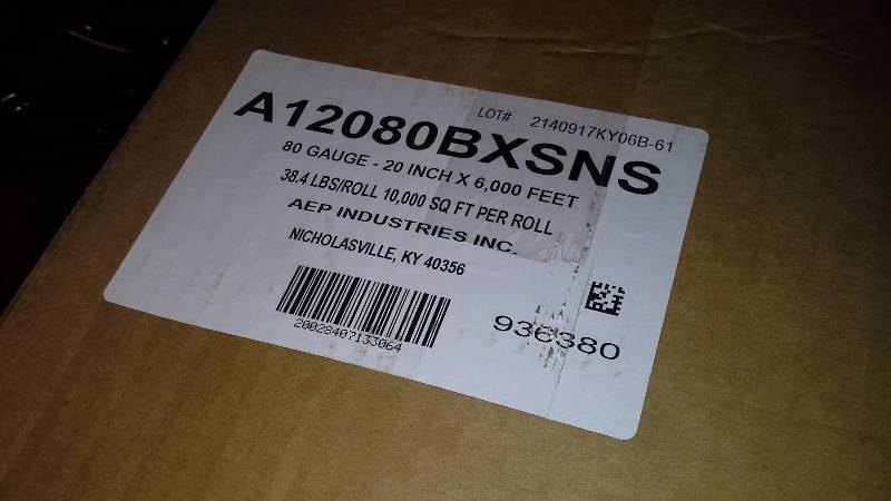 Shrink Wrap - Unopened