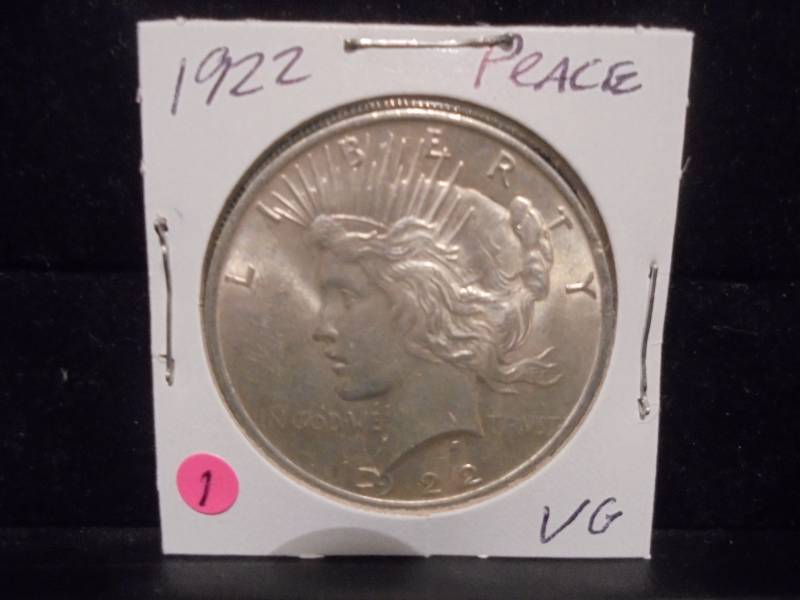 1922 Peace Silver Dollar