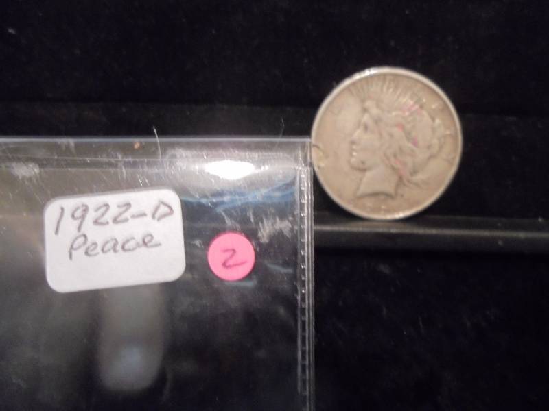 1922 D Peace Silver Dollar