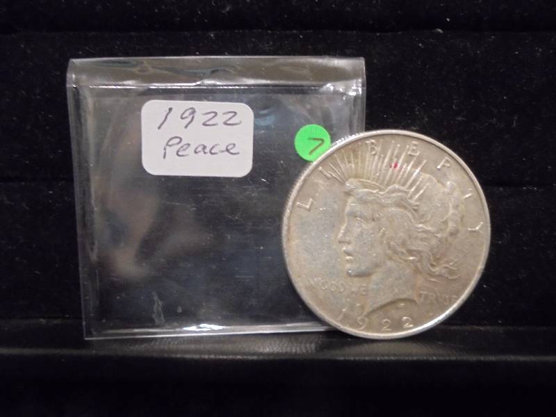 1922 Peace Silver Dollar
