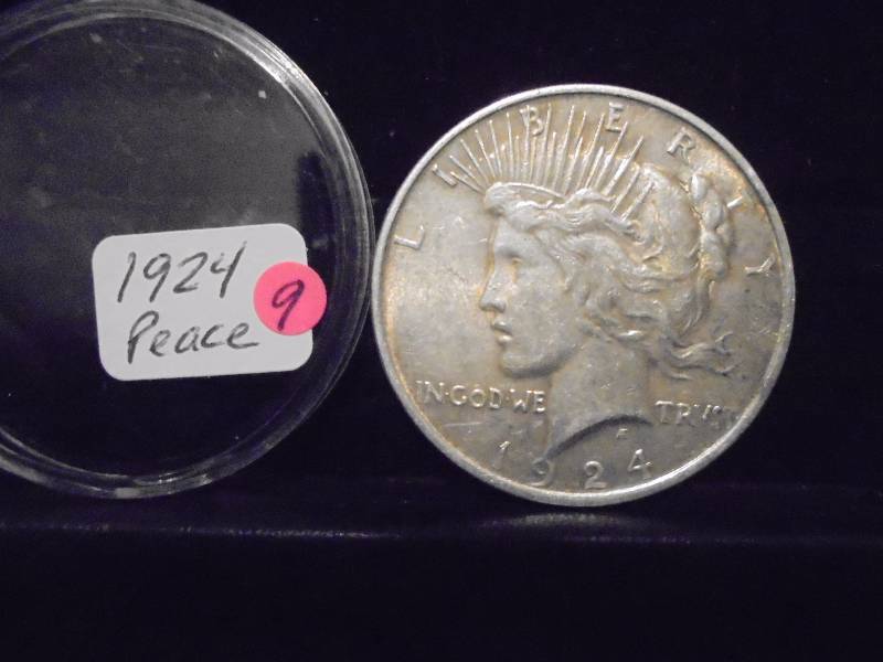 1924 Peace Silver Dollar