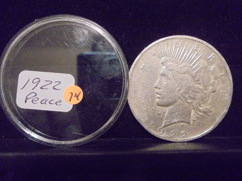 1922 Peace Silver Dollar