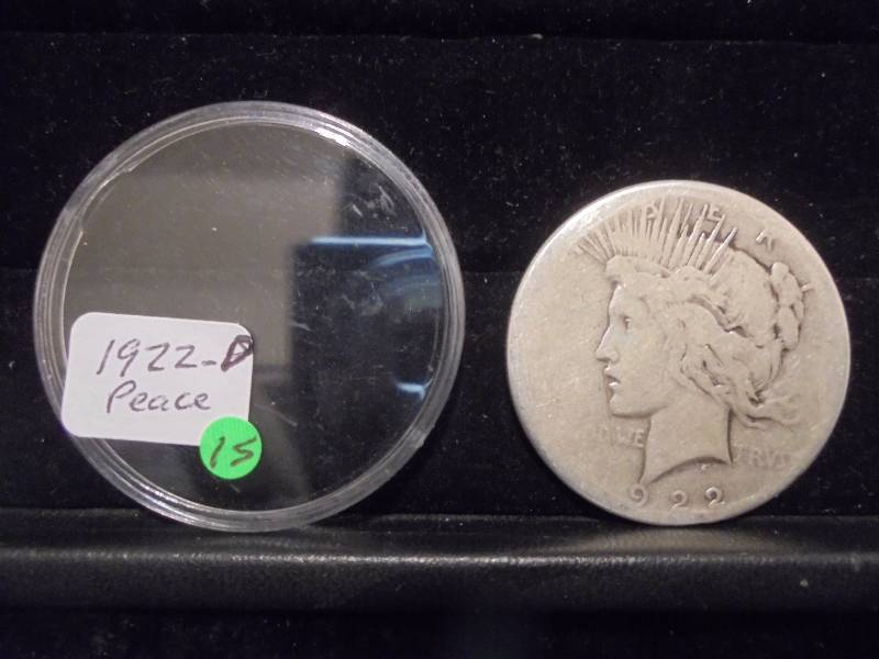 1922 D Peace Silver Dollar