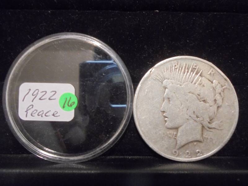 1922 Peace Silver Dollar