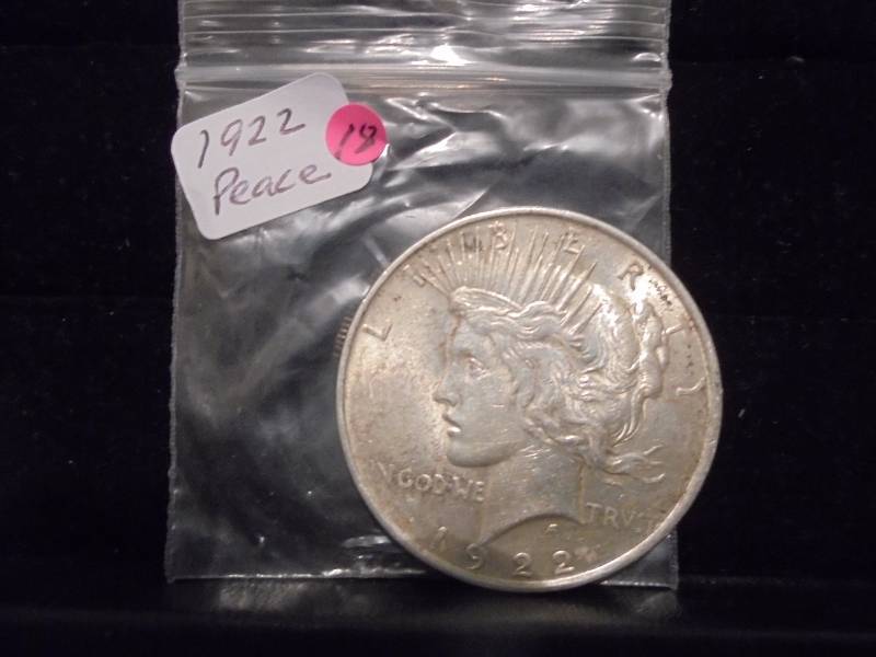 1922 Peace Silver Dollar