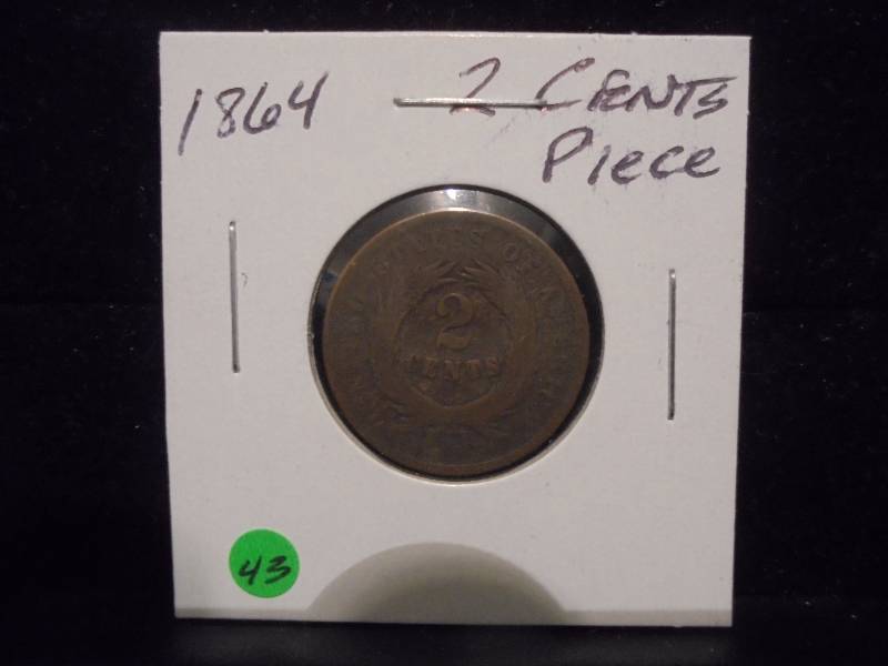 1864 2-Cent Piece