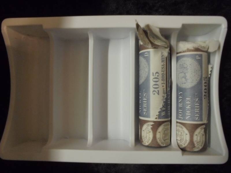 2005 P&D Roll, American Bison UNC Westward Journey Nickels