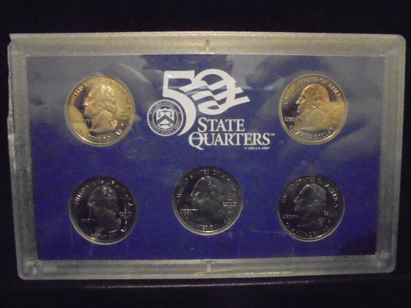 2000 US Mint 50 State Quarters Proof Set