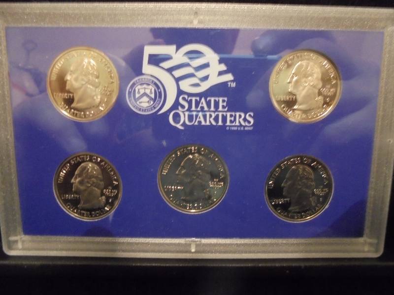 2002 US Mint 50 State Quarters Proof Set