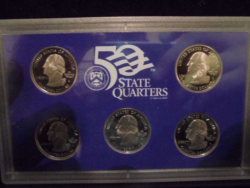 2007 US Mint State Quarter Proof Set